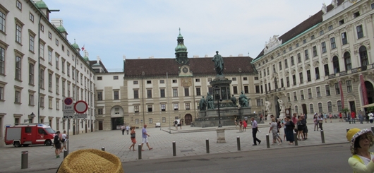 Hofburg in Wien - Innenhof Hofburg in Wien - Innenhof
